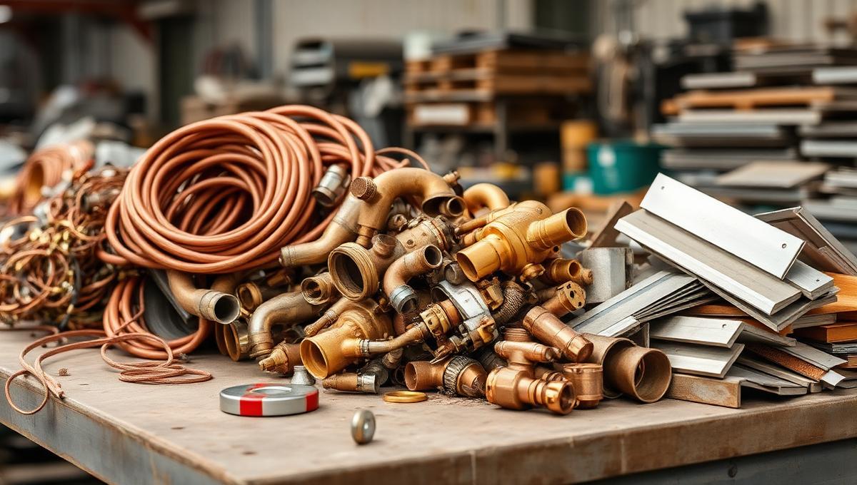 Identify & Separate Copper, Brass, Aluminum Scrap MA | Excel Recycling